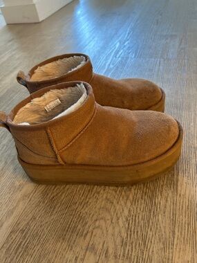 Ugg platform boots